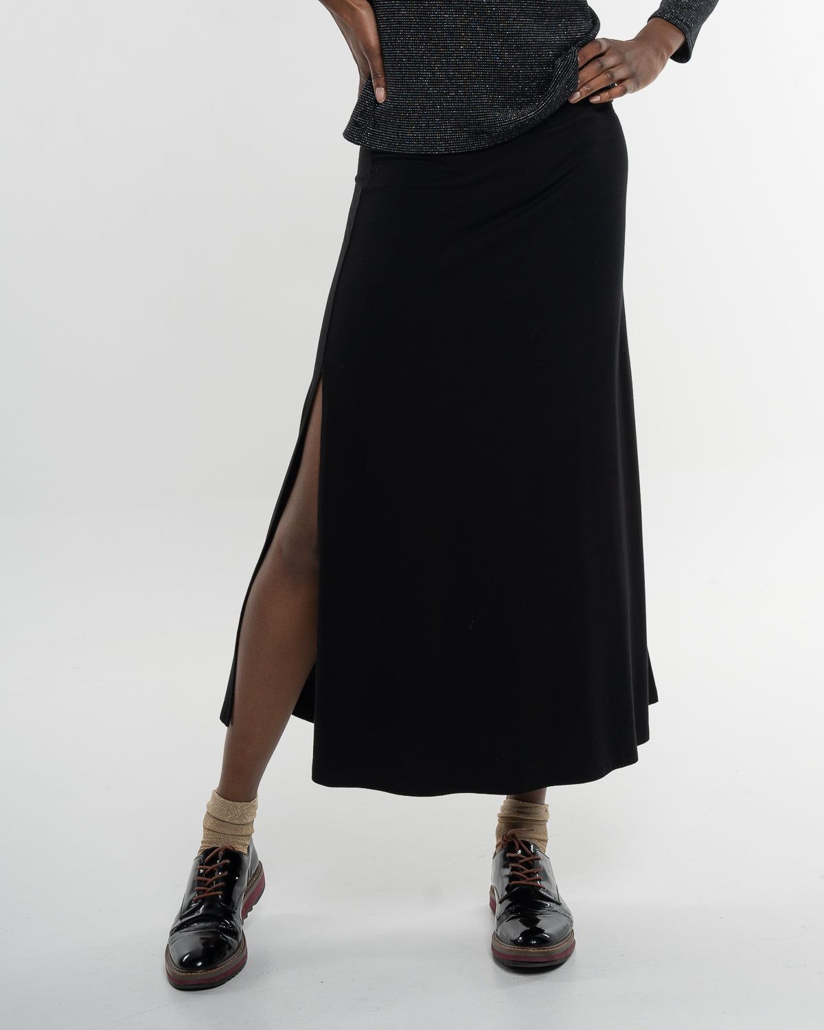 Pique Rock in Raven – Produktbild myloook #farbe_raven