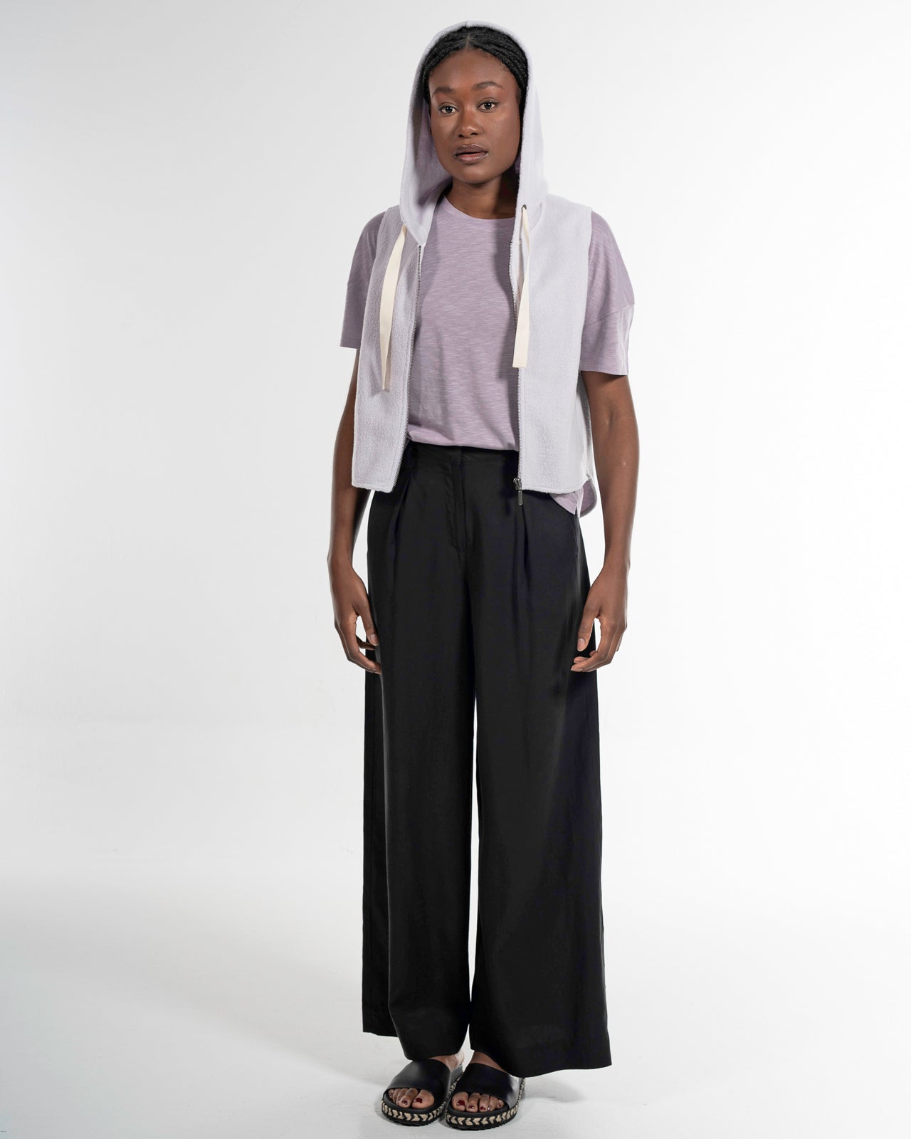 Teddyweste in Amethyst – Rückansicht #farbe_amethyst