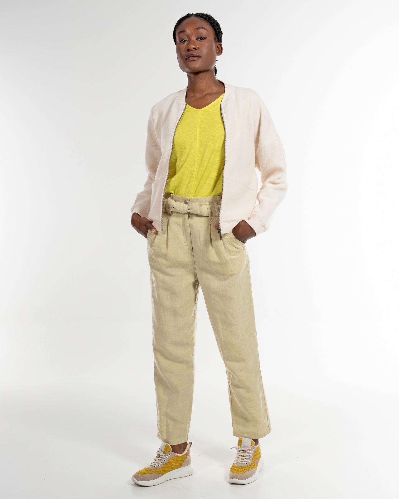 Teddyjacke in Auster – Produktbild myloook #farbe_auster