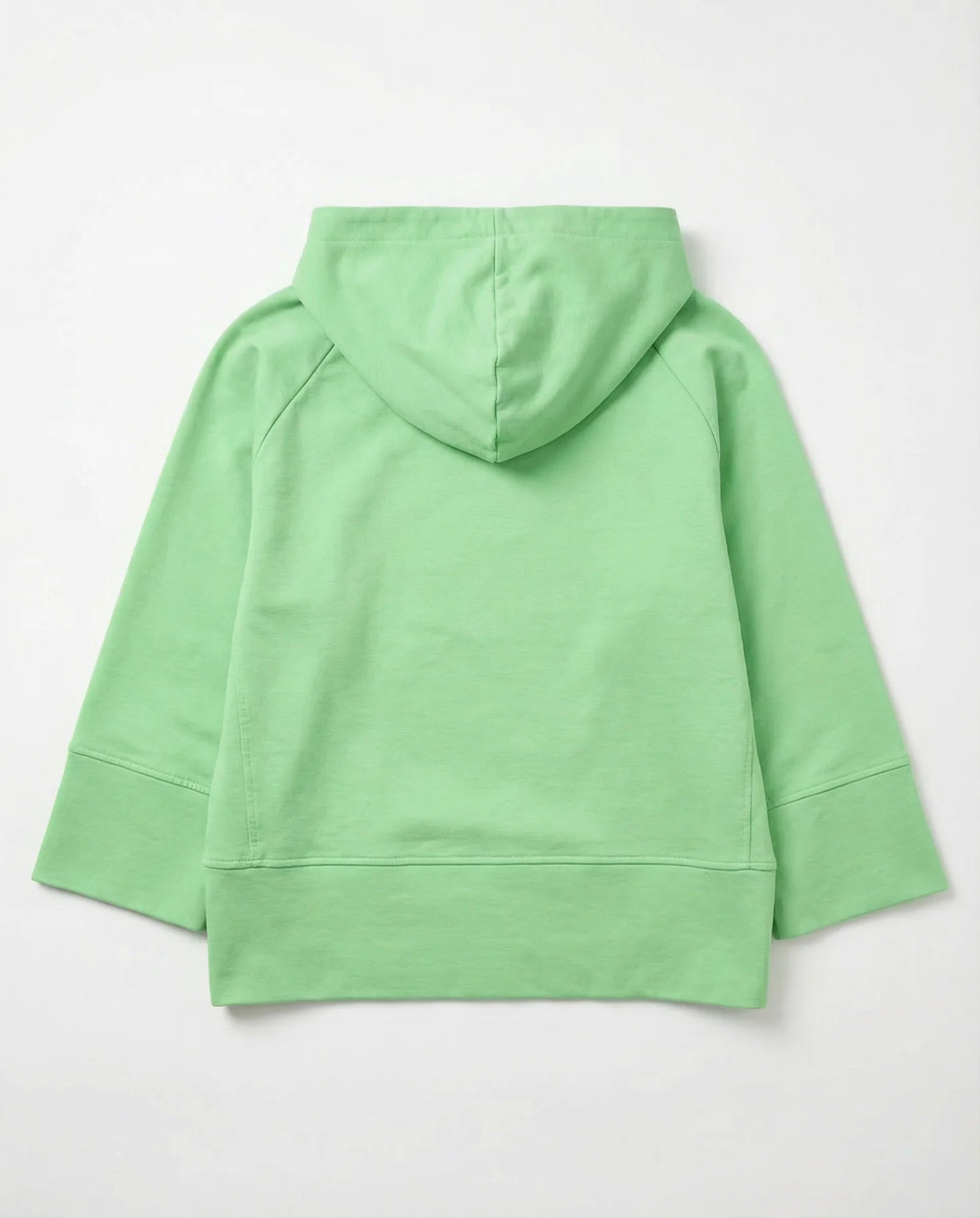 Produktbild Sweatjacke grün Rückansicht #farbe_fresh green