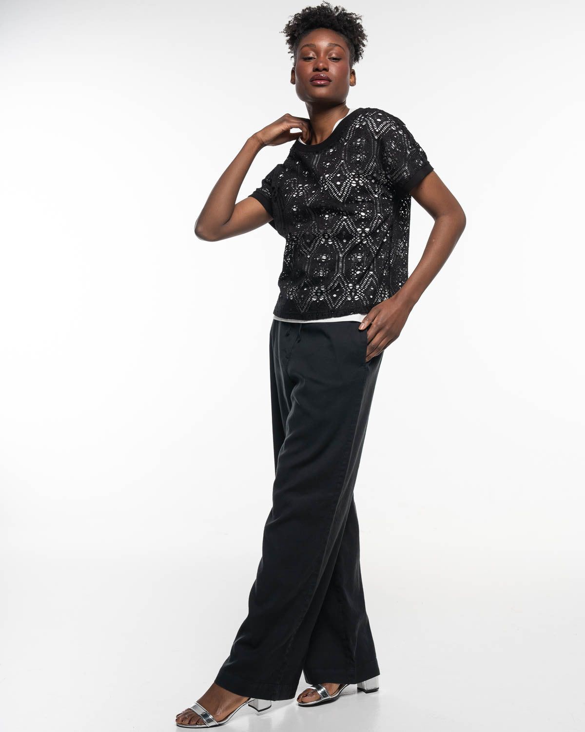 Cot-Lin Straight in Raven – Seitenansicht myloook #farbe_raven