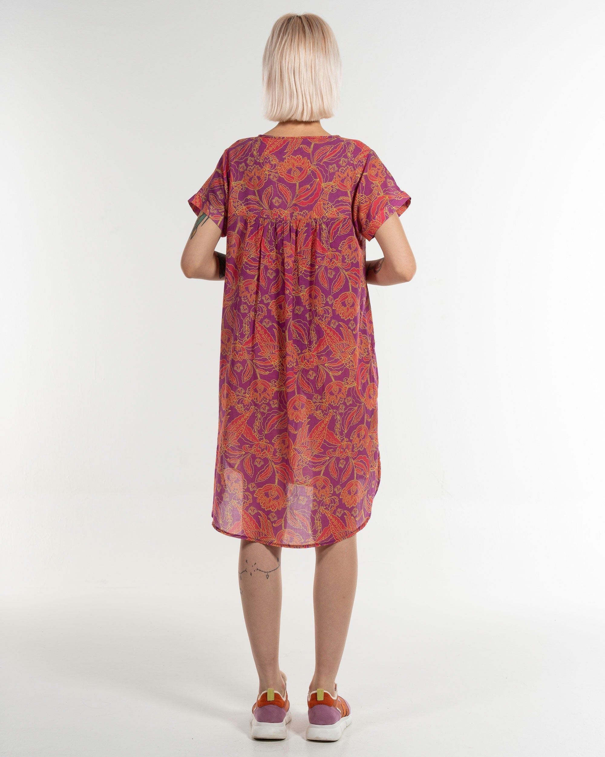 Phoenix Jumper viola – Detailaufnahme