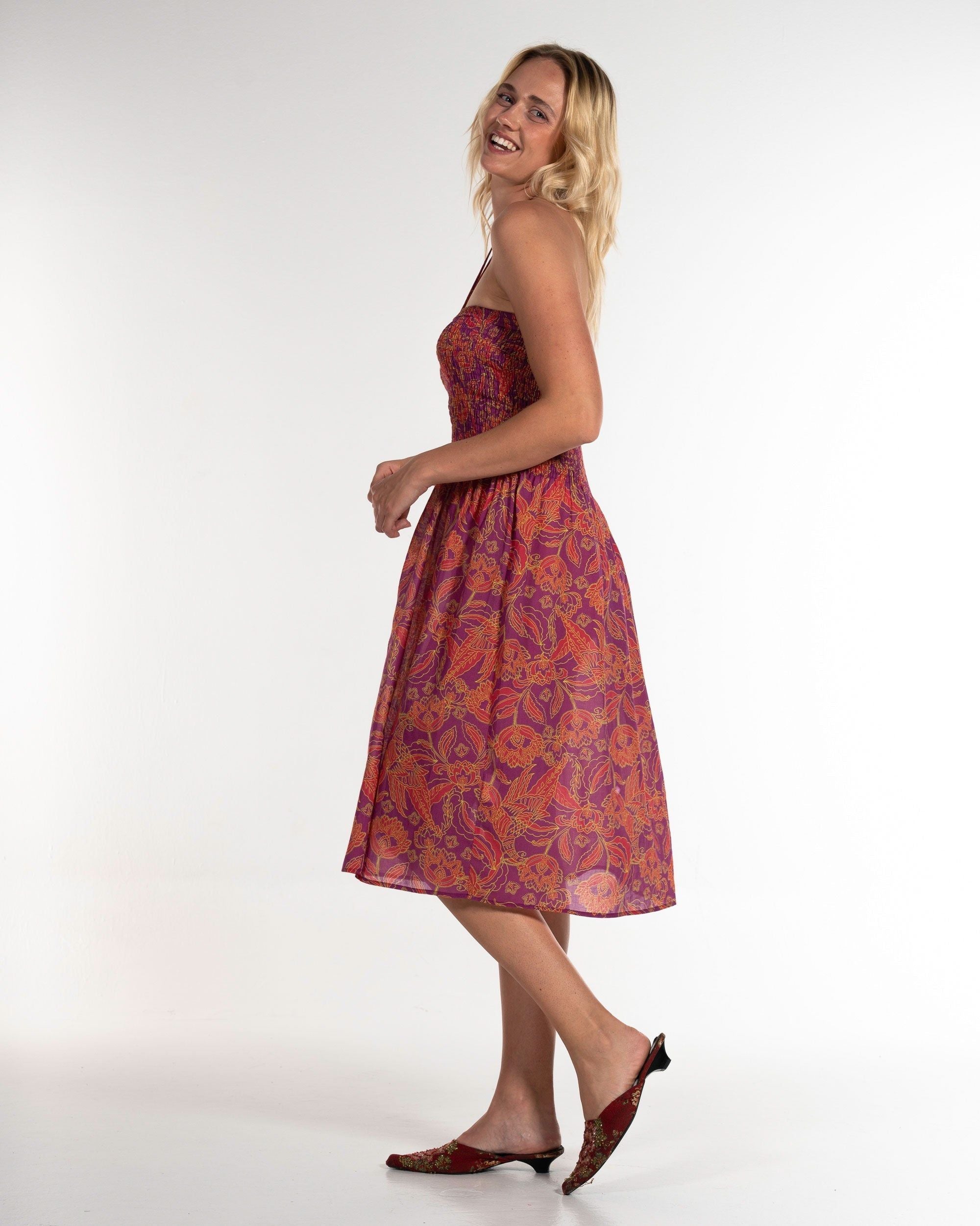 Phoenix Skirt Dress viola myloook – Detailansicht Verarbeitung
