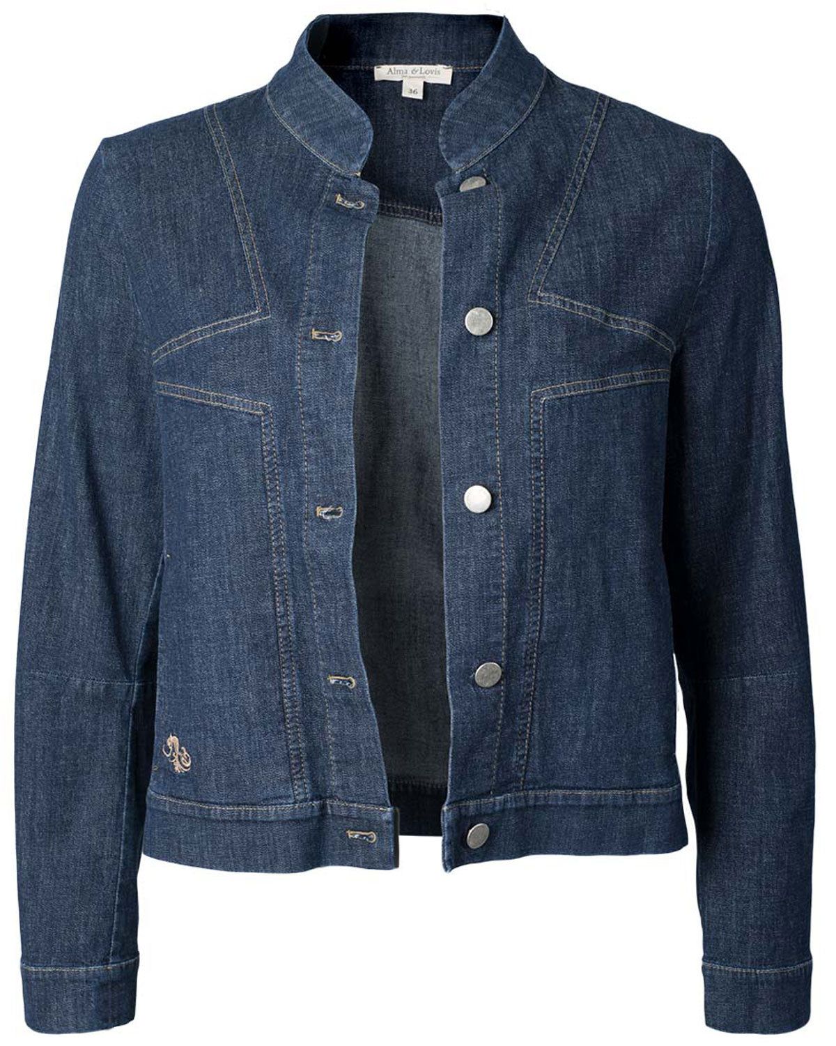 Jeansjacke in Denim – Produktfoto #farbe_denim
