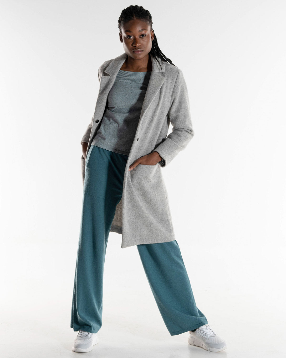 Alpaca Coat stone