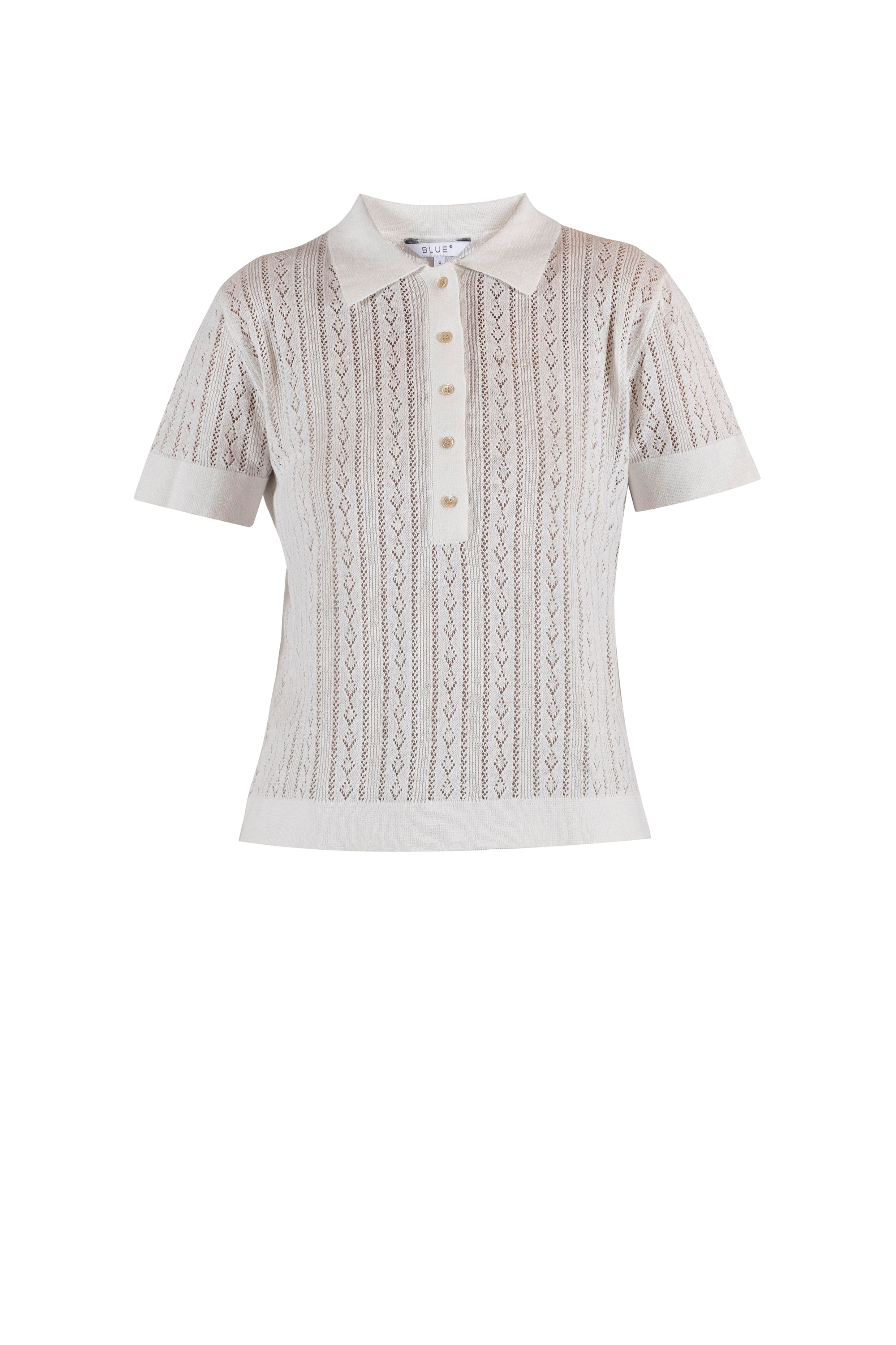 Lina linen Polo Tee | myloook Fair Fashion