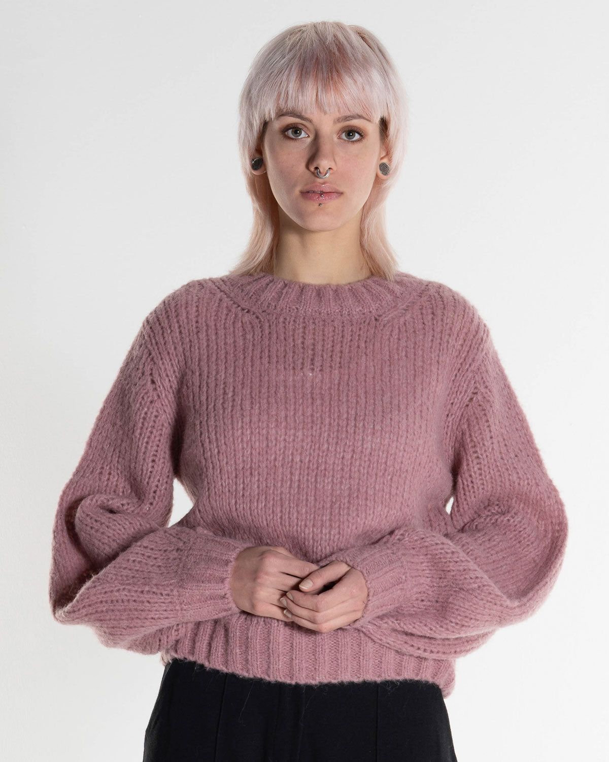 Ballonaermel Pullover