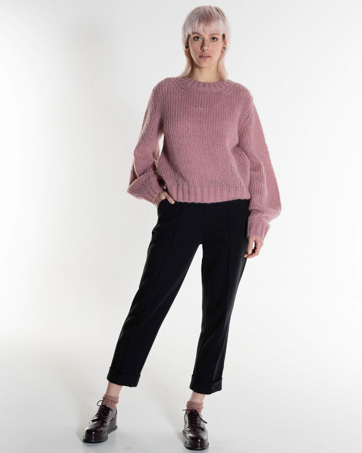 Ballonaermel Pullover