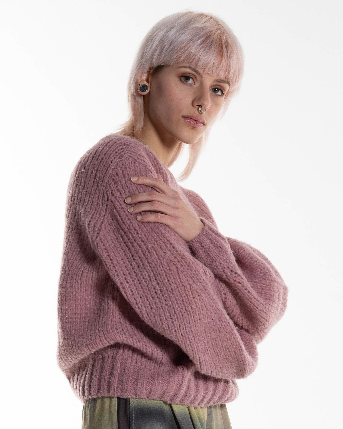 Ballonaermel Pullover