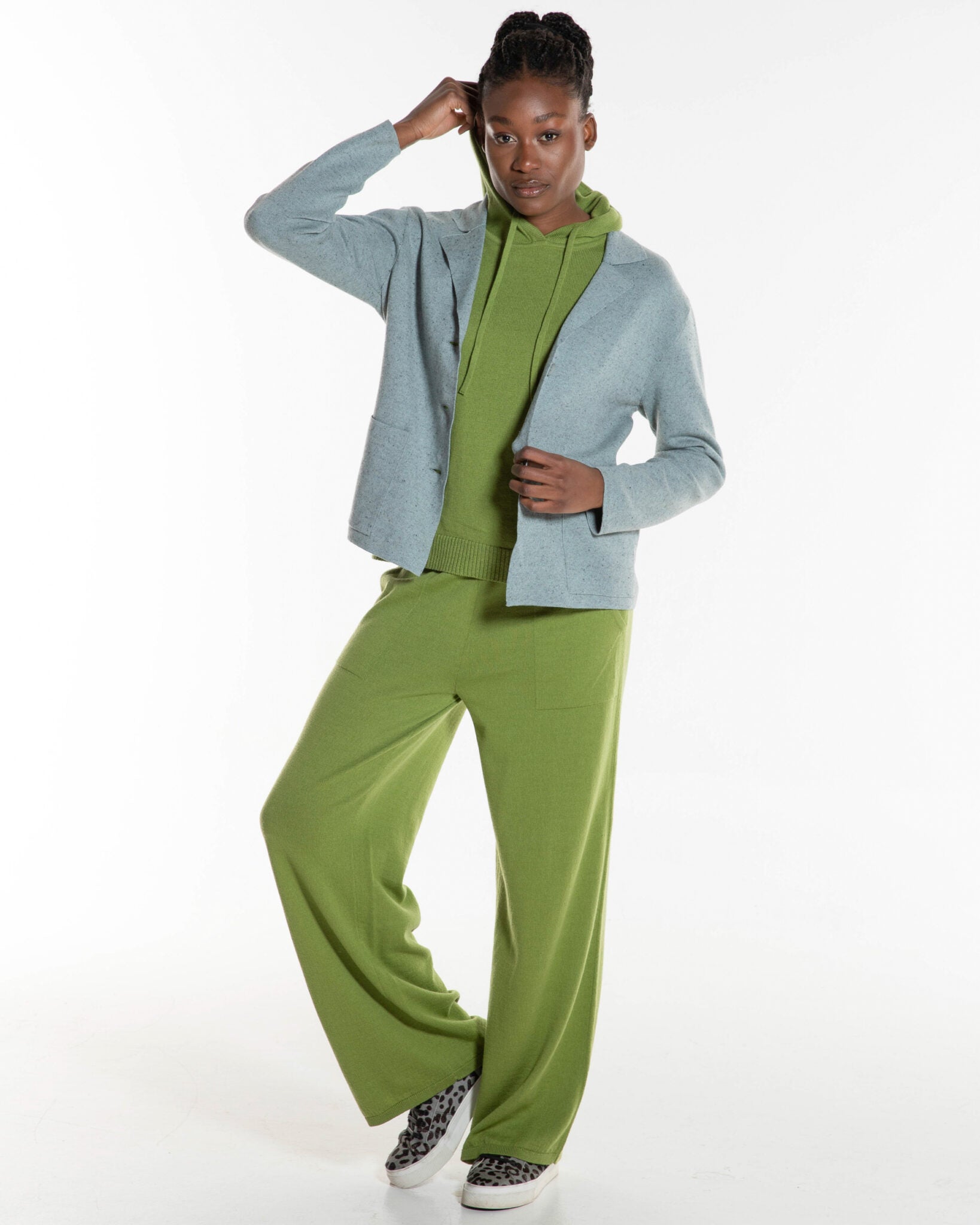 Cotcash Blazer in Gobelin – Vorderansicht #farbe_gobelin