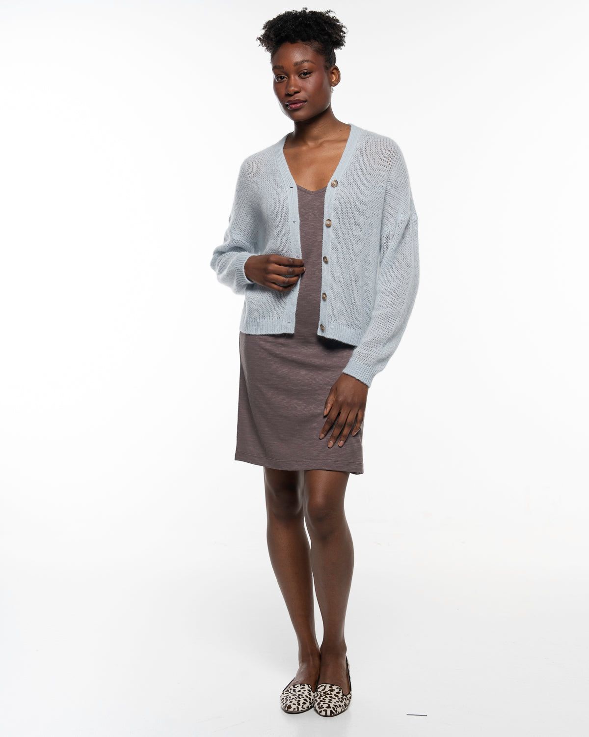 Light Jacket in Silver Blue – Nahaufnahme myloook #farbe_silver blue