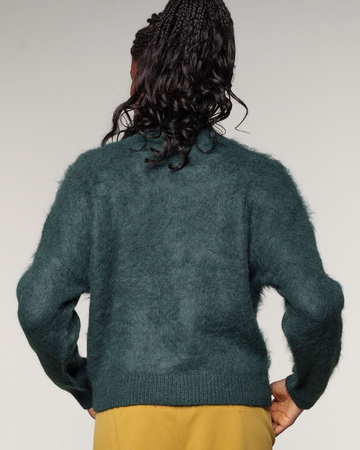 Brushed Jacket in Zeder – Produktfoto myloook #farbe_zeder