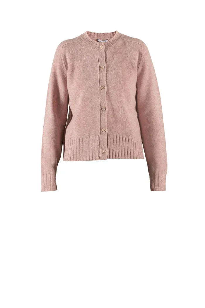 Feinstrick Cardigan in Altrosa Produktbild #farbe_Altrosa