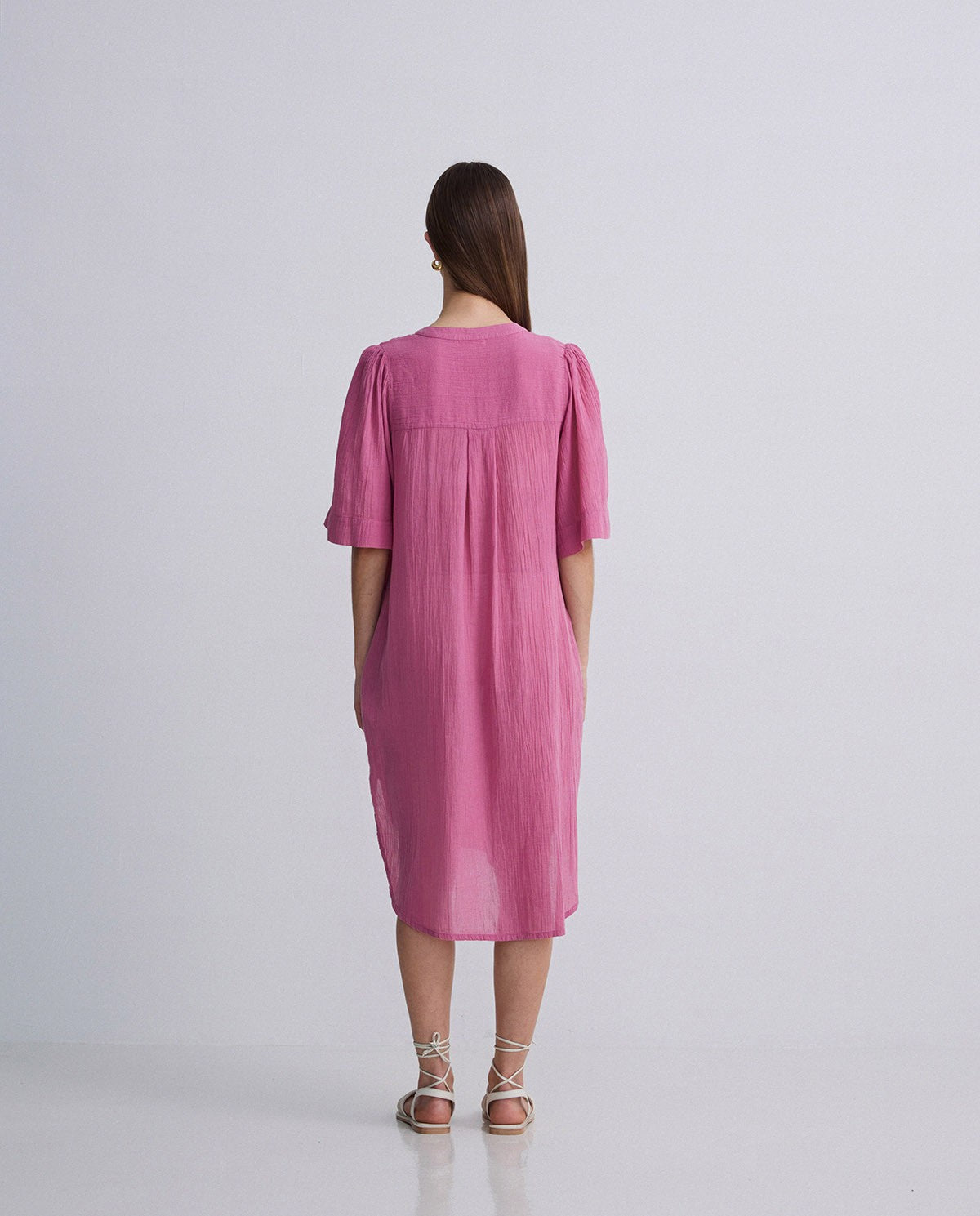 Kurzes Musselin-Kleid