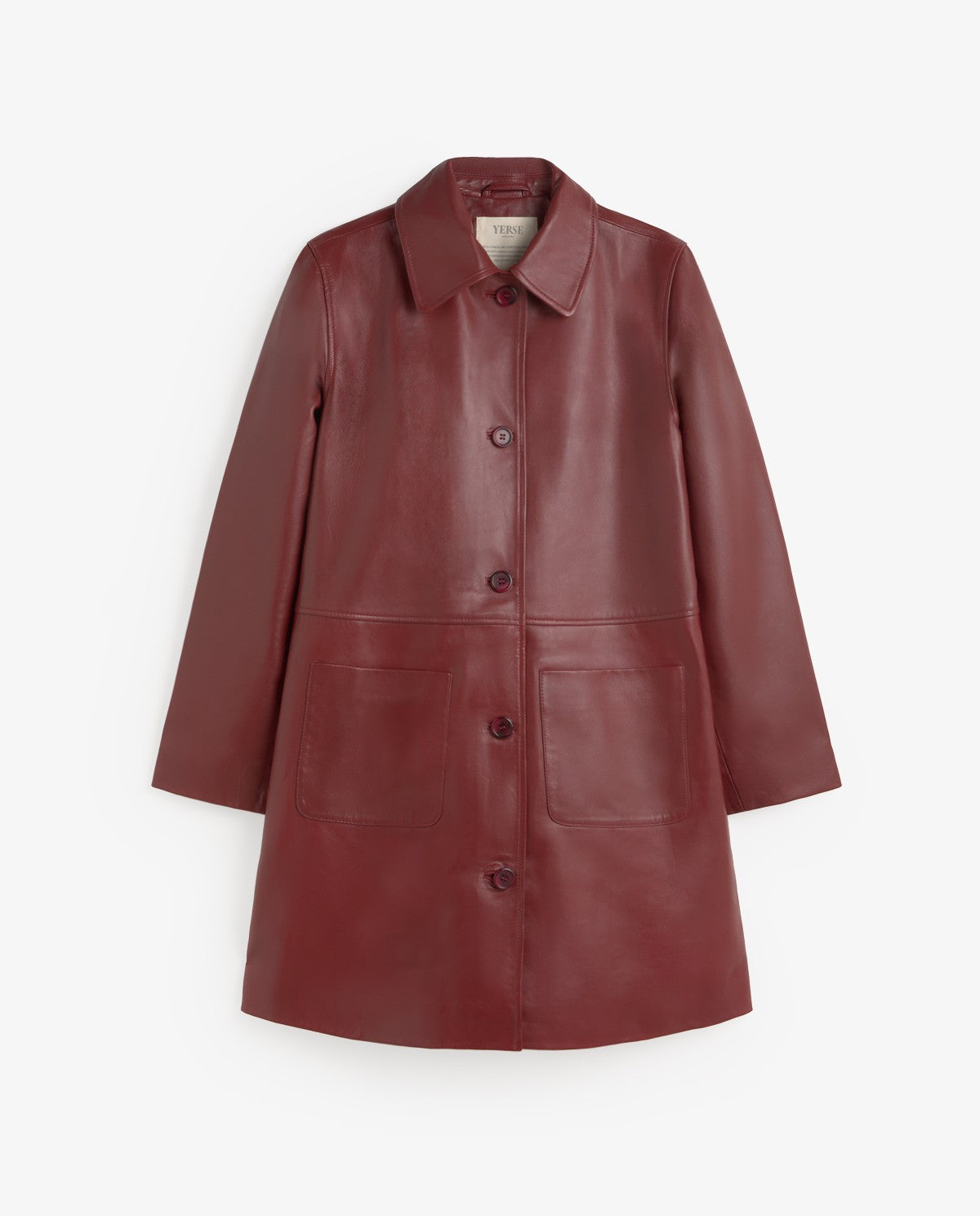 Lange Nappaleder Jacke