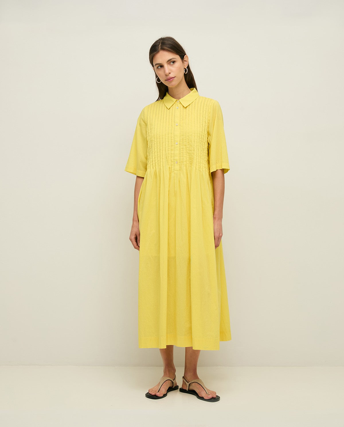 Maxi-Hemdkleid aus Bio-Baumwolle