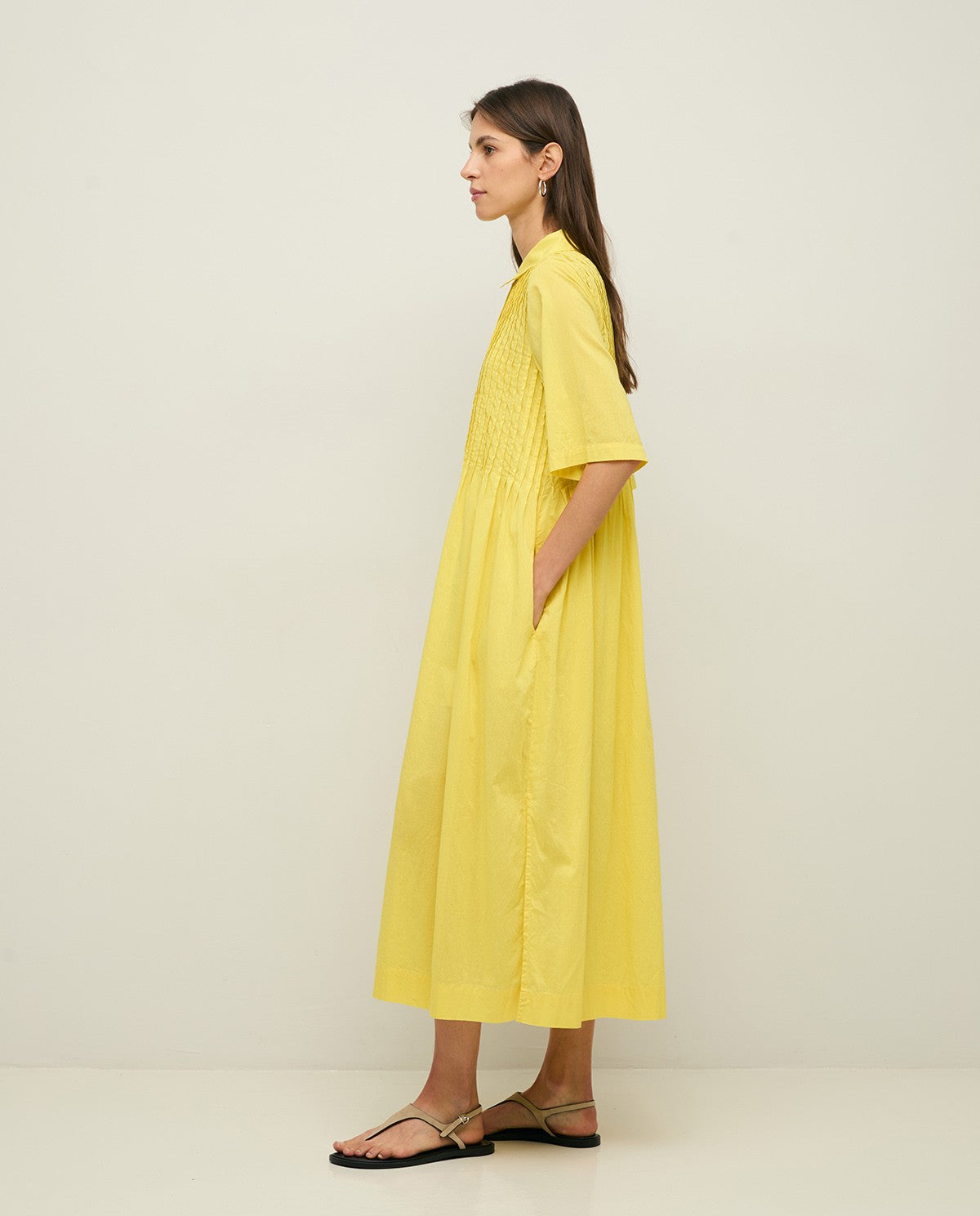Maxi-Hemdkleid aus Bio-Baumwolle