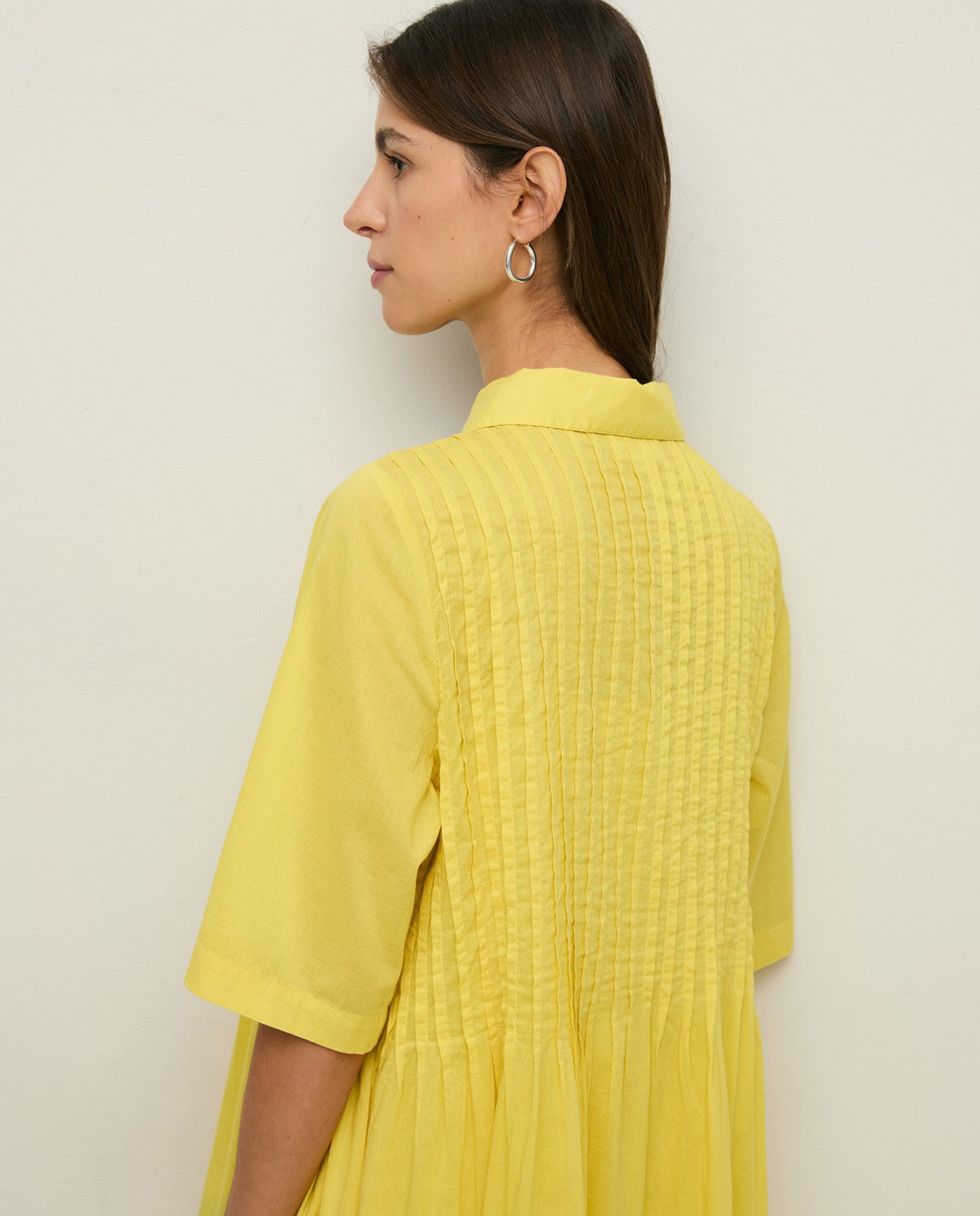Maxi-Hemdkleid aus Bio-Baumwolle