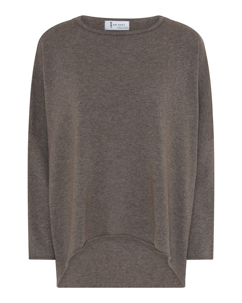 AmayaTT Blouse in Bark – Detailansicht Stoff myloook #farbe_bark