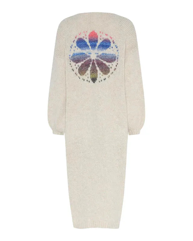 GoaTT Long Cardigan in Natur – Detailansicht #farbe_natur
