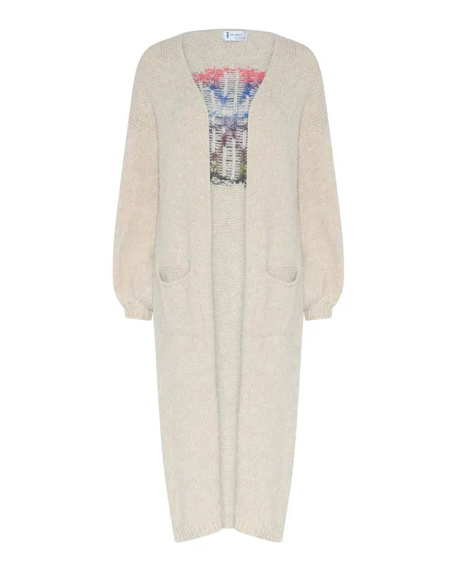 GoaTT Long Cardigan in Natur – Produktbild #farbe_natur