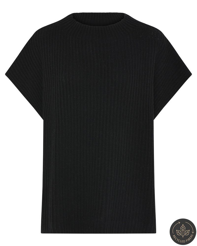 IsadoraTT Sleeveless Pullover in Schwarz – Produktbild #farbe_schwarz