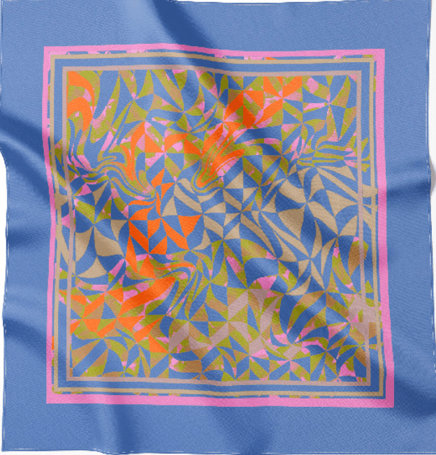 Schal Flowing – Nahaufnahme