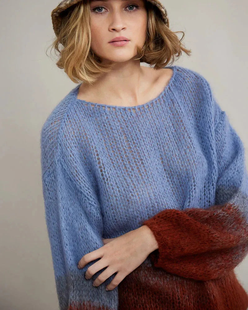 IBINATT Pullover in Rustmix – Frontansicht myloook #farbe_rustmix