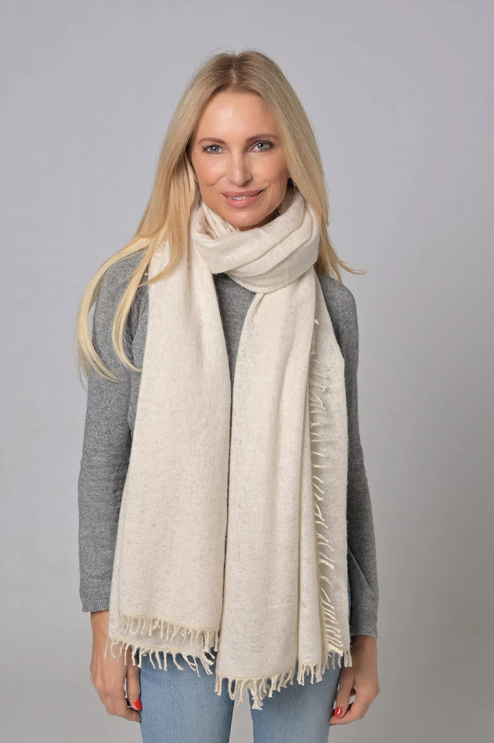 Cashmere Schal BiFeli-cs mit Lurexfäden
