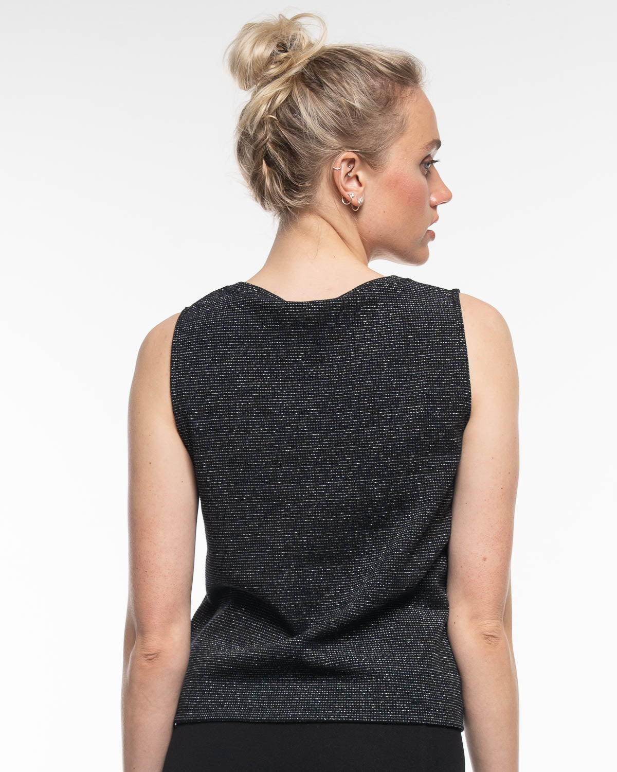 Glitzer Top aus Bio-Baumwolle