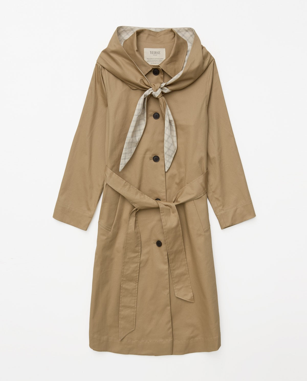 Trenchcoat aus Baumwolle