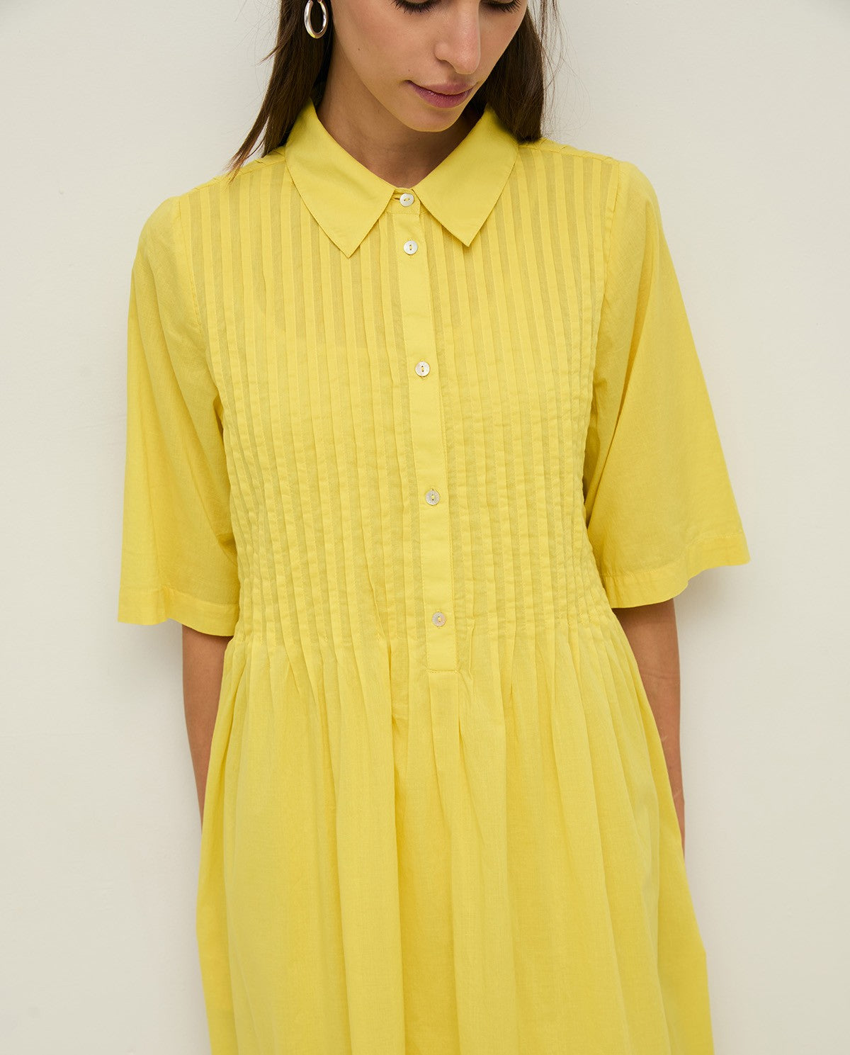 Maxi-Hemdkleid aus Bio-Baumwolle