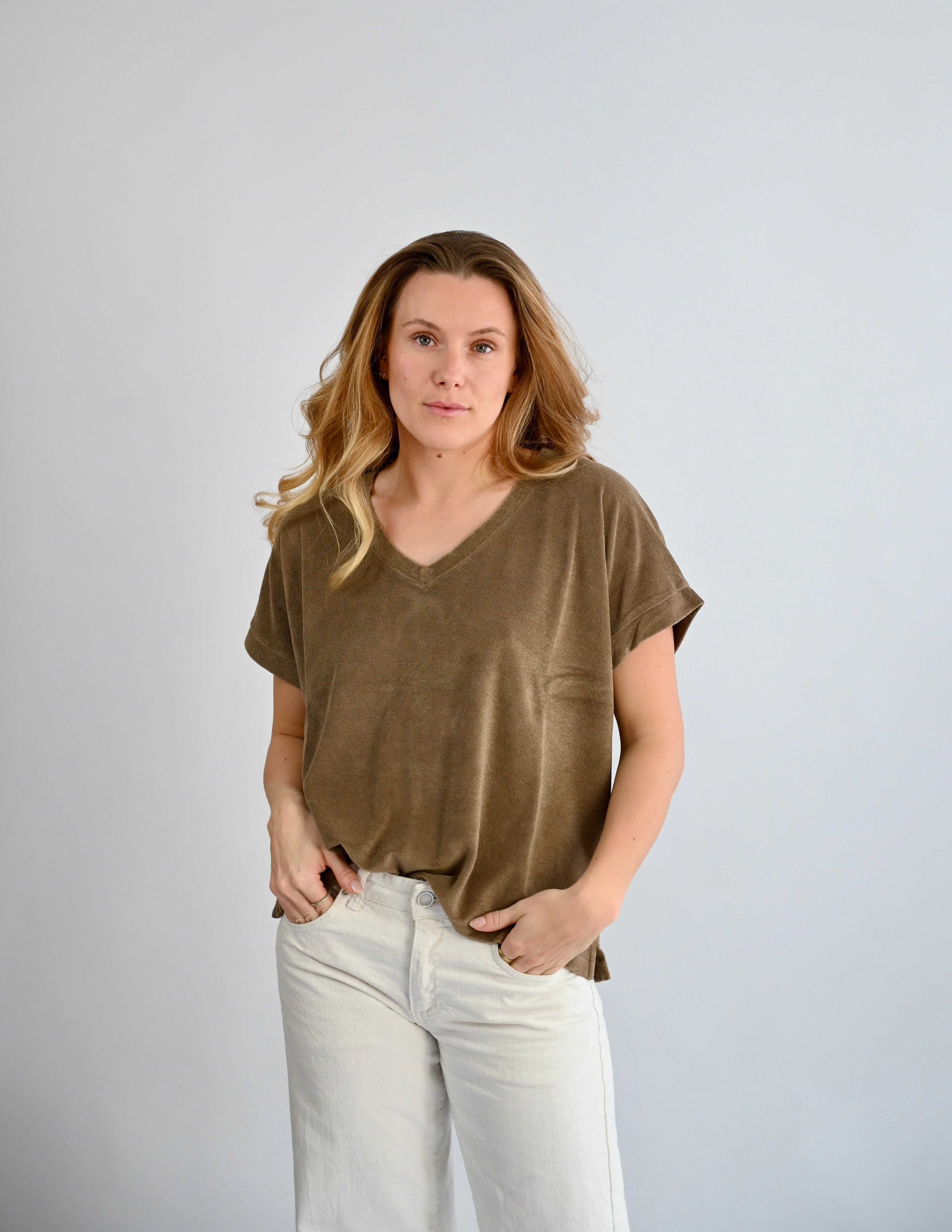 NELE Shirt aus Frottee