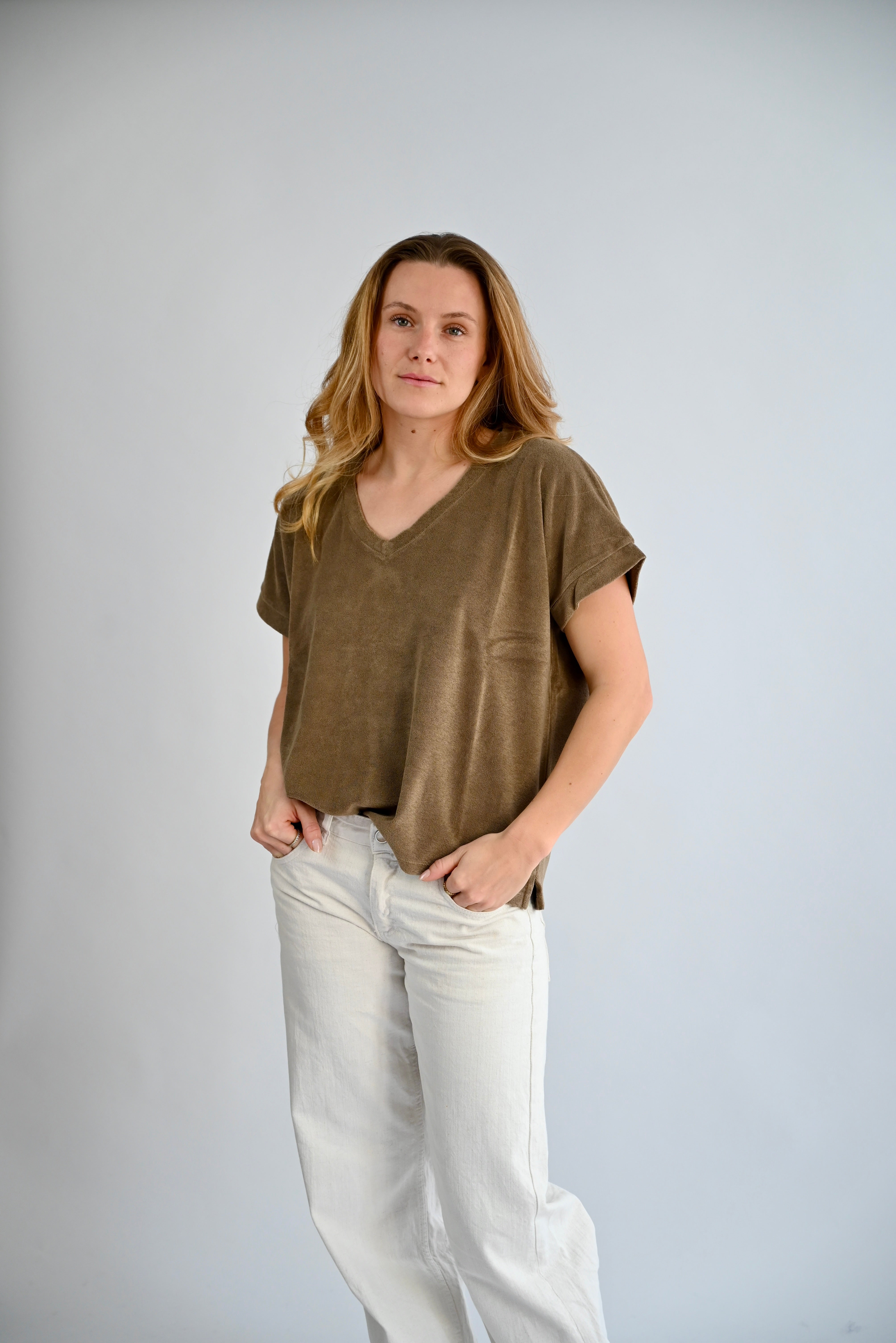 NELE Shirt aus Frottee