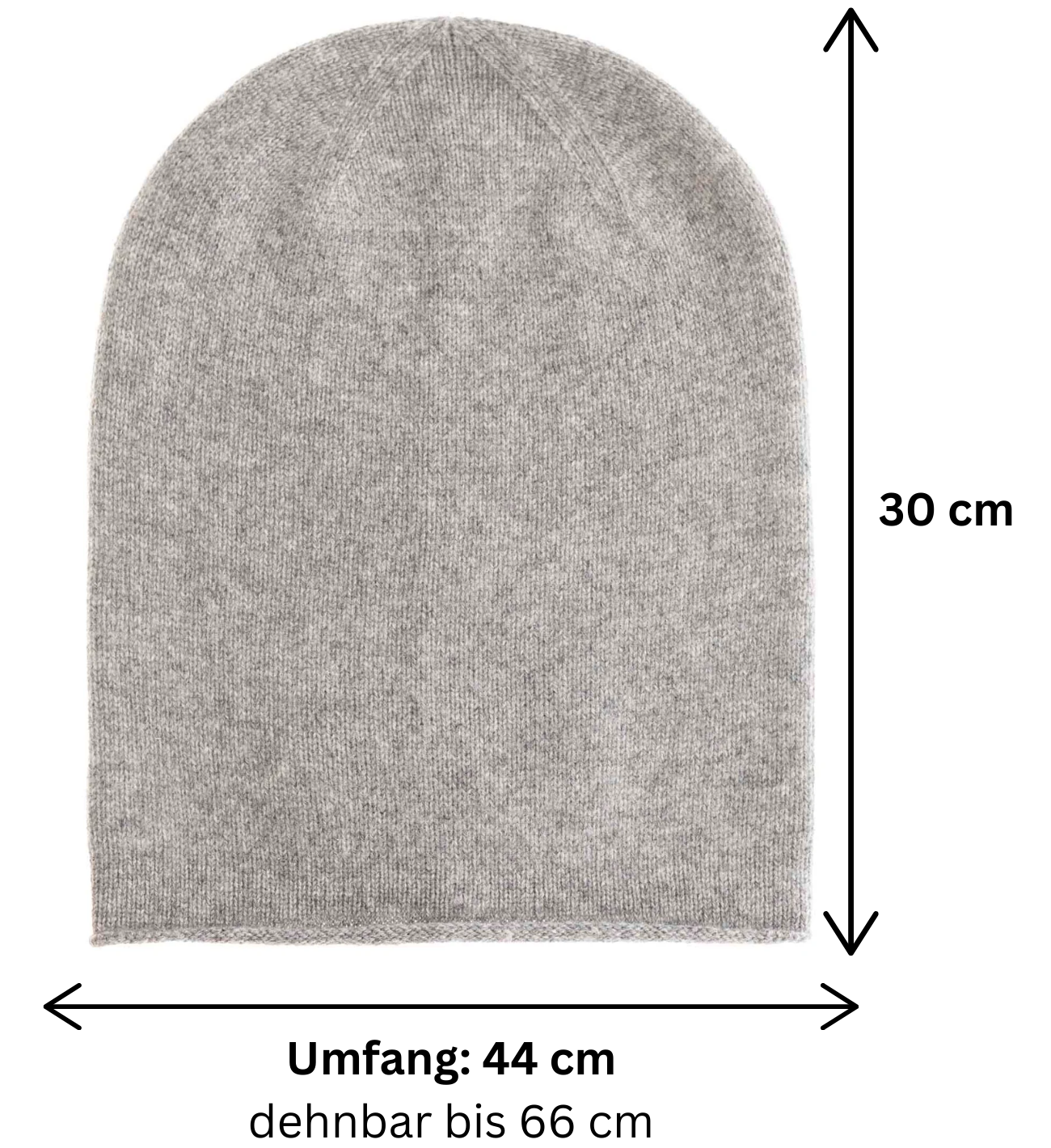 Beanie aus 100 % Kaschmir