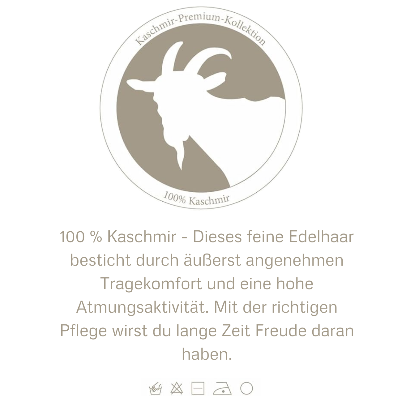 Beanie aus 100 % Kaschmir