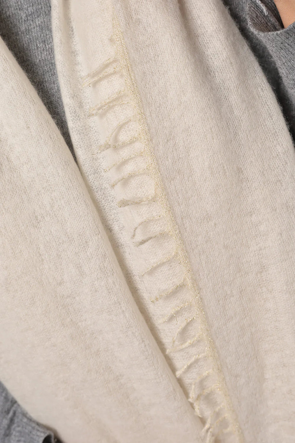 Cashmere Schal BiFeli-cs mit Lurexfäden