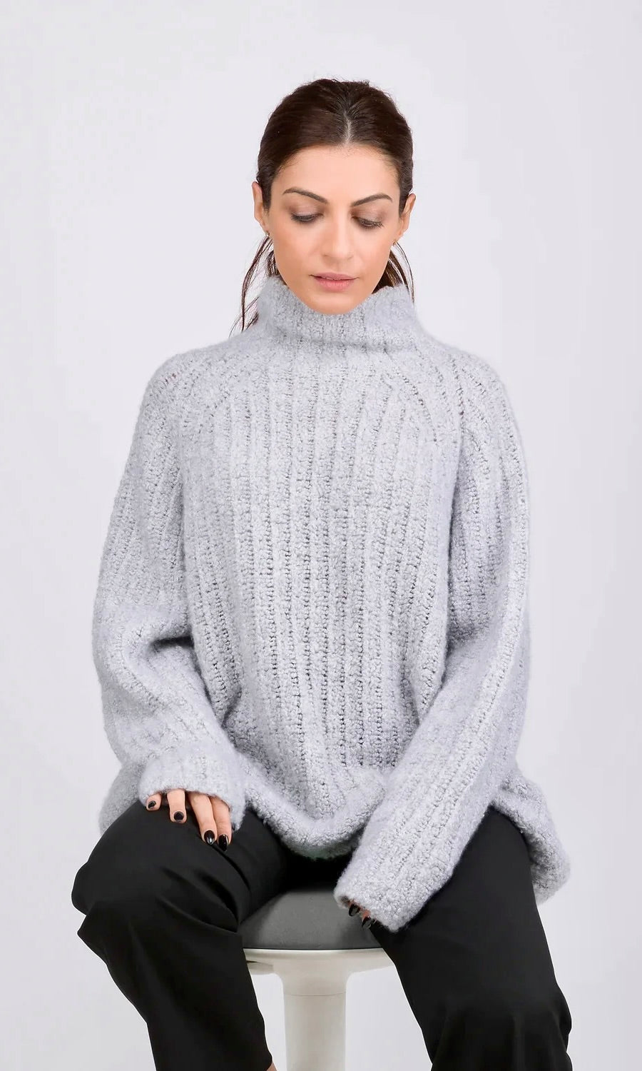 Bouclè Pullover Kaschmir