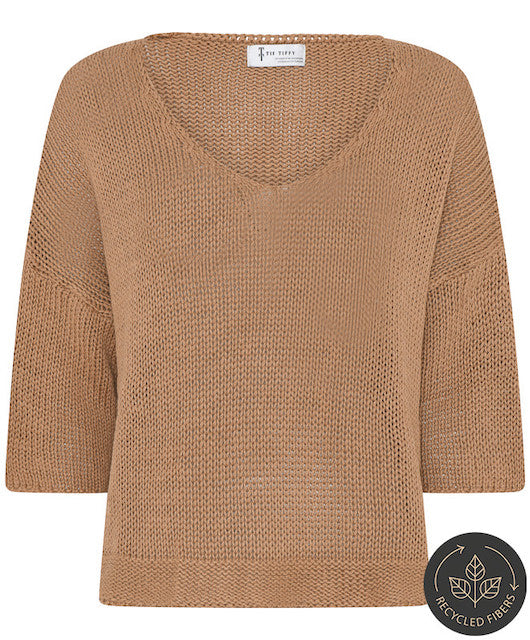 Strickpullover Midi-Arm