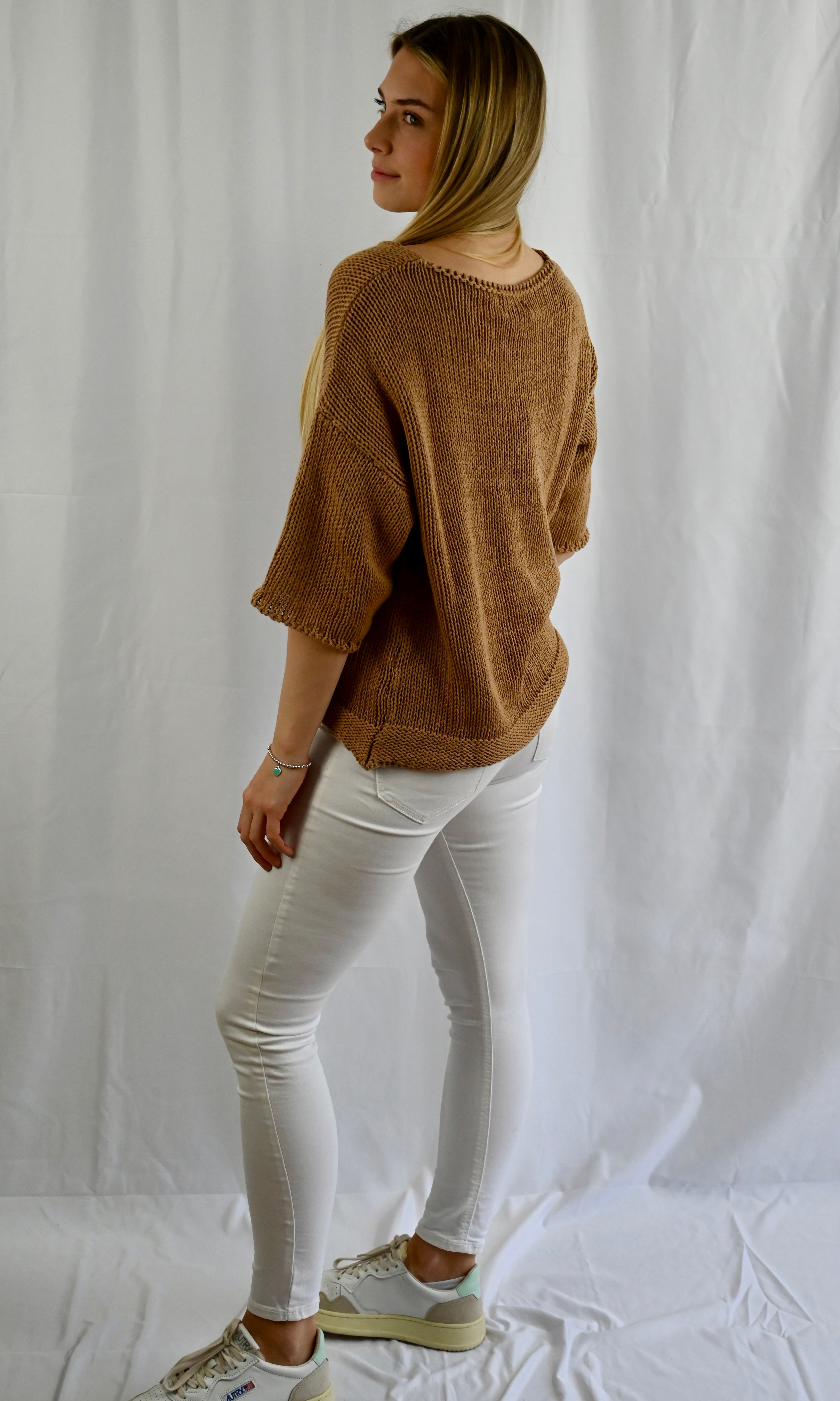 Strickpullover Midi-Arm